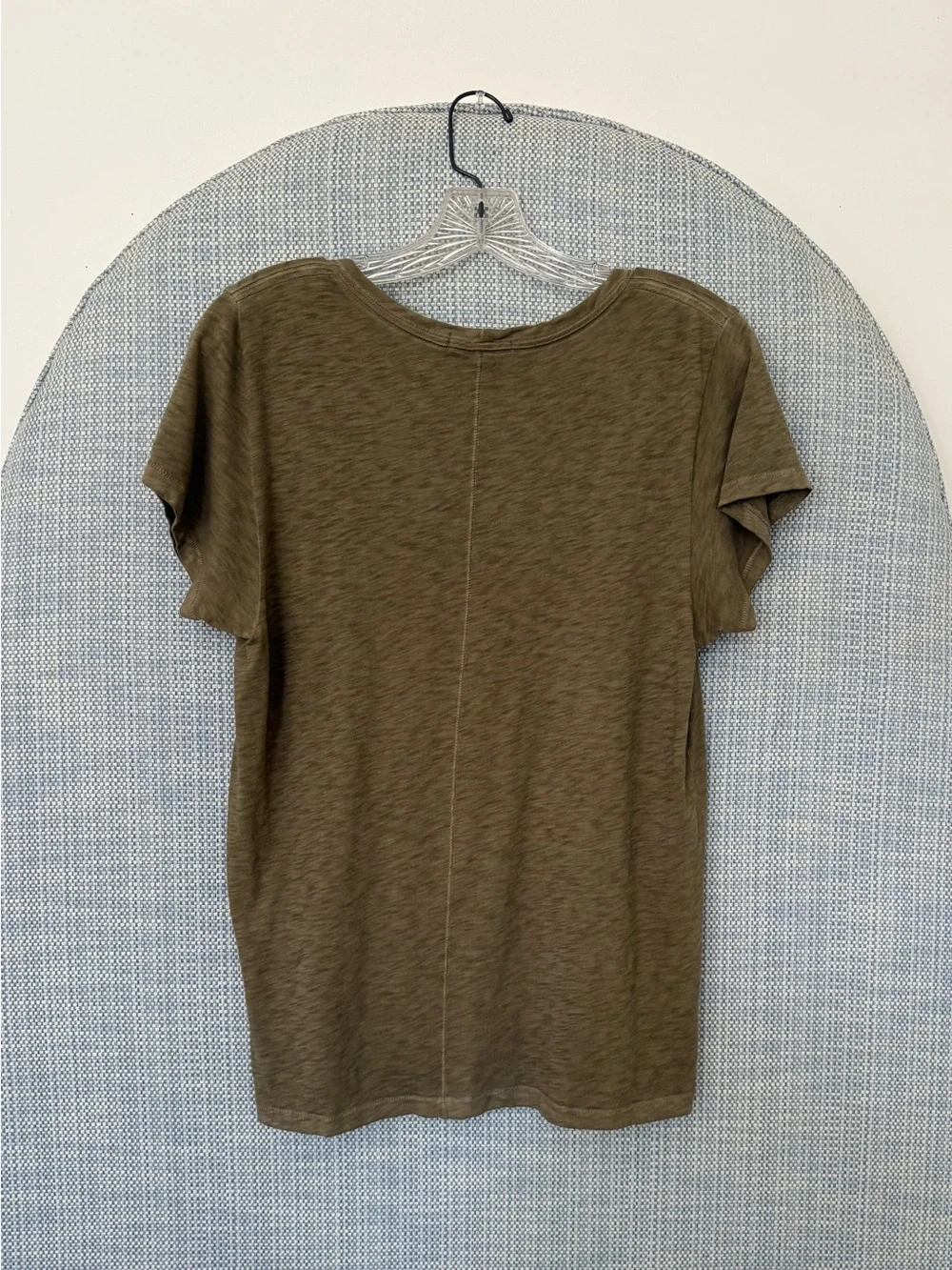 rag & bone Olive Scoop Neck Short Sleeve Tee - Picture 3 of 5